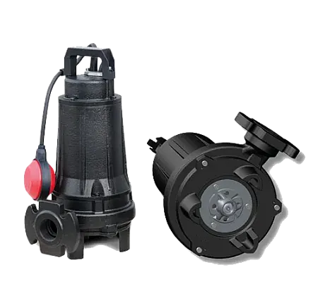 Αντλία λυμάτων με κοπτήρα DRENO Grix 32-2/090 T 0.9kw DN32