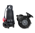 Αντλία λυμάτων με κοπτήρα DRENO Grix 32-2/090 T 0.9kw DN32