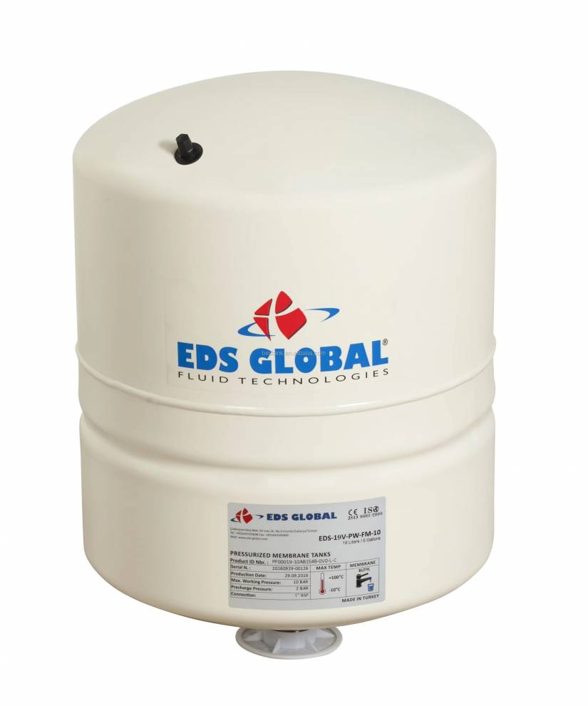 Κάθετο πιεστικό δοχείο μόνιμης μεμβράνης EDS 5V PW FT